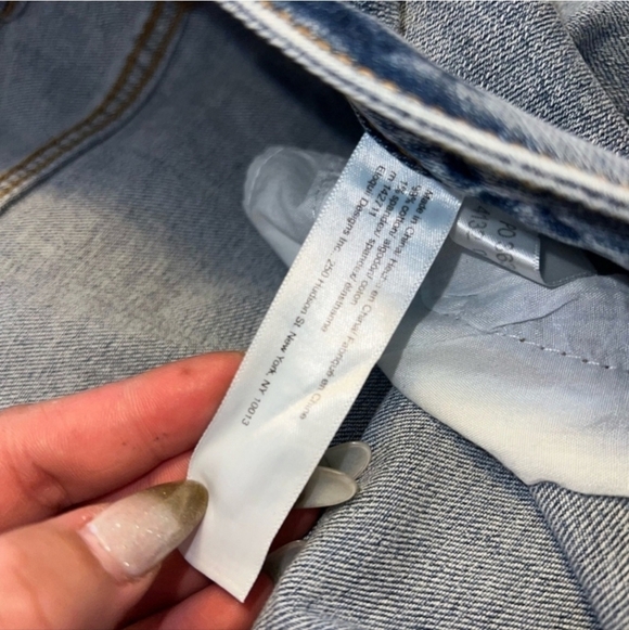 Eloquii Medium Wash Distressed Jeans, Size 18. NWT - Picture 6 of 7